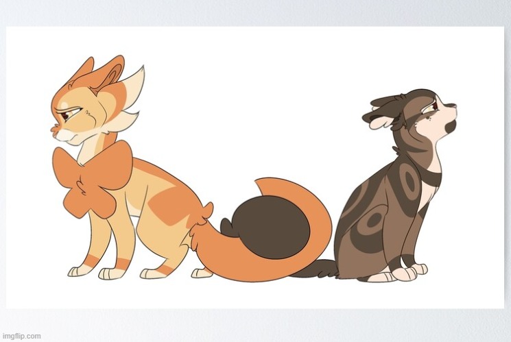 Mothwing x Leafpool | made w/ Imgflip meme maker
