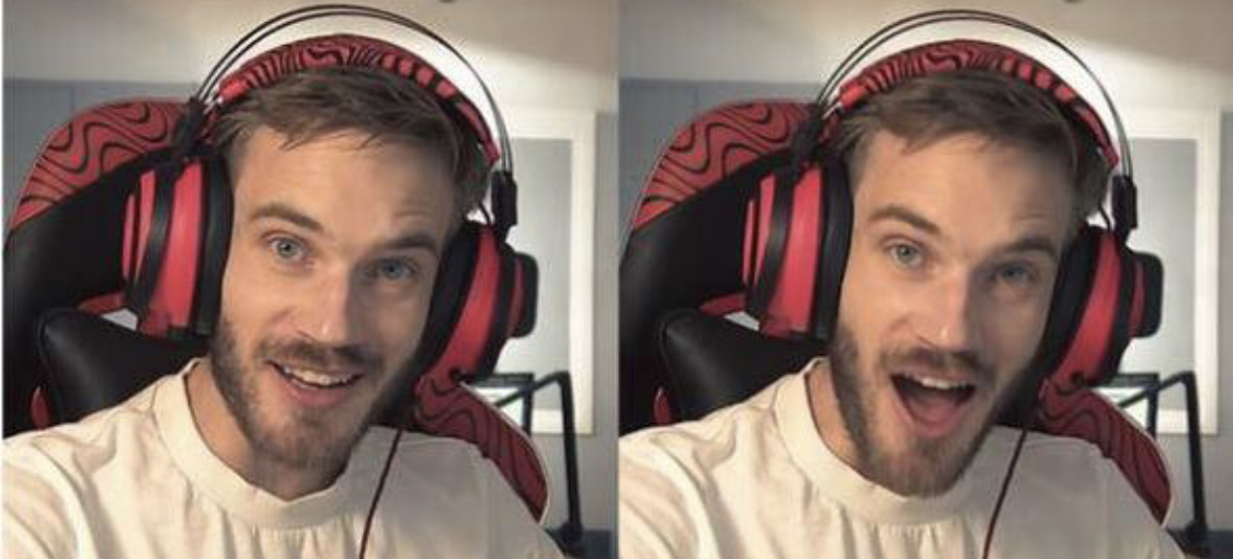 PewDiePie Surprised Blank Meme Template