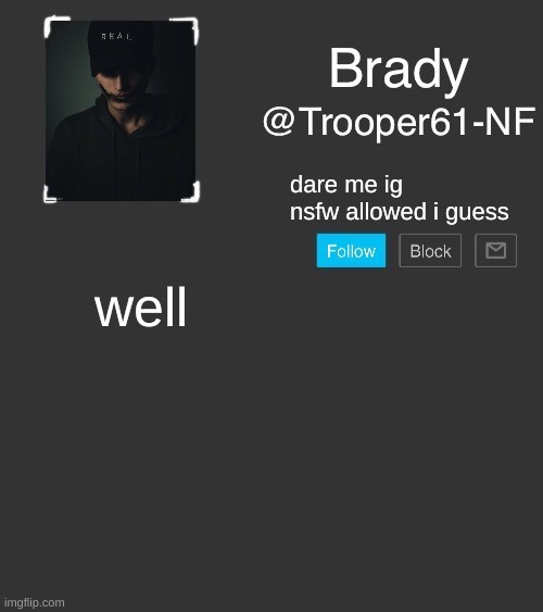 NF template | dare me ig nsfw allowed i guess; well | image tagged in e,i love refrifgker,hrth,fxgfdg,zdfg,dgzdff | made w/ Imgflip meme maker