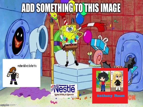 Me at spongebob birthday | made w/ Imgflip meme maker