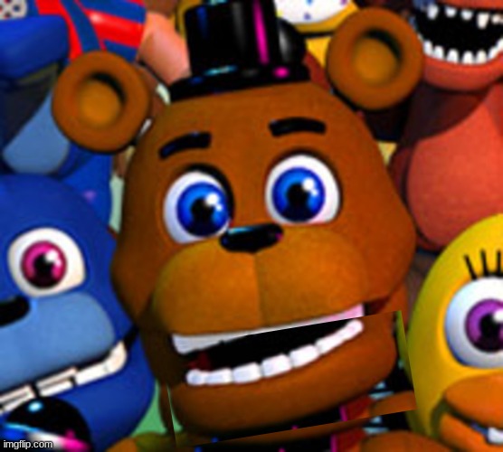 fnaf world | image tagged in fnaf world | made w/ Imgflip meme maker