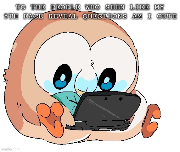 Gamer boi | TO THE PEOPLE WHO SEEN LIKE MY 5TH FACE REVEAL QUESTIONS AM I CUTE | image tagged in gamer boi | made w/ Imgflip meme maker