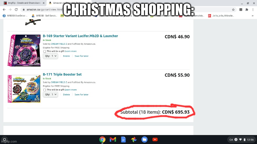christmas shopping be like | CHRISTMAS SHOPPING: | image tagged in christmas | made w/ Imgflip meme maker
