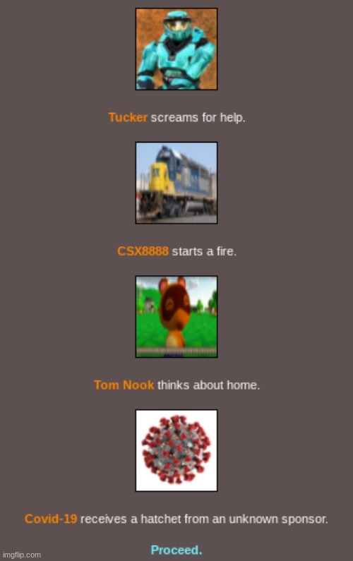 night 2 final (COVID WHATEVER YOURE DOING STOP) | made w/ Imgflip meme maker