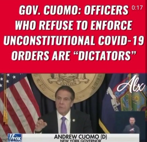 Cuomo unconstitutional covid-19 orders | image tagged in andrew cuomo,cuomo,dictator,unconstitutional,communist socialist,new york | made w/ Imgflip meme maker