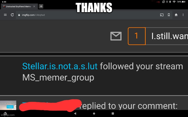 THANKS | made w/ Imgflip meme maker