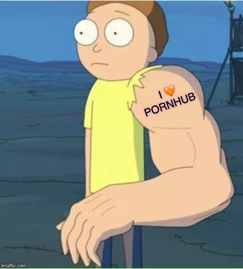 I love pornhub loser Blank Meme Template