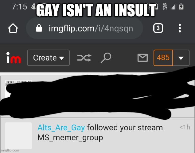 GAY ISN'T AN INSULT | made w/ Imgflip meme maker