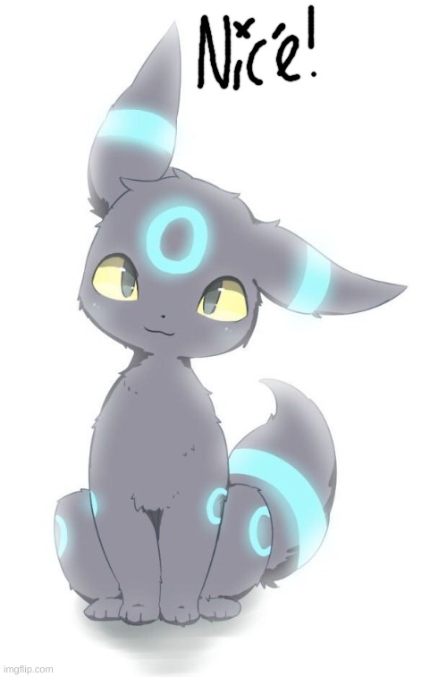 Cute Umbreon | image tagged in cute umbreon | made w/ Imgflip meme maker