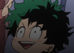 Happy Izuku Blank Meme Template