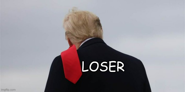 Loser | LOSER | image tagged in trump,gop,loser,sad | made w/ Imgflip meme maker