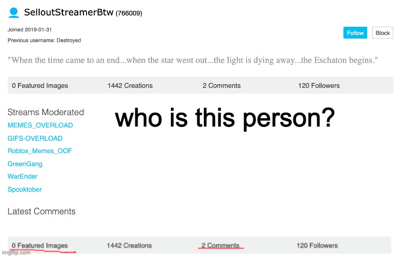 who is this person? | made w/ Imgflip meme maker