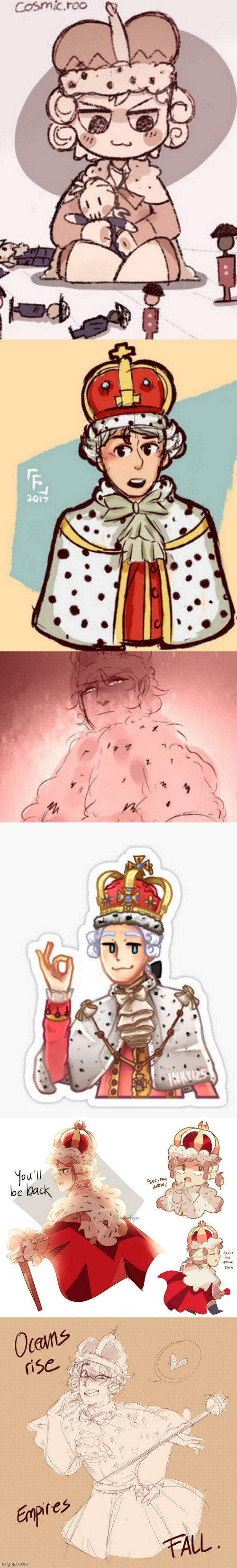 a colection of king george fanart because why not | image tagged in dadadayadadieyadadadiieeeyada | made w/ Imgflip meme maker