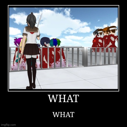 *Sanctuary Guardian plays* | image tagged in demotivationals,yandere simulator,attack on titan | made w/ Imgflip demotivational maker