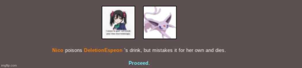 Night 1 (3) nuuuu nico | made w/ Imgflip meme maker