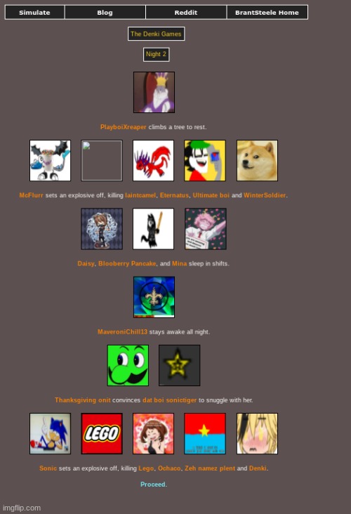 Night 2 || Sonic, die | made w/ Imgflip meme maker