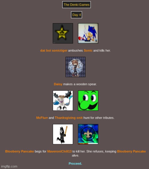 Day 4 || Yey sonic died. Next to die is hopefully McFlurr | made w/ Imgflip meme maker