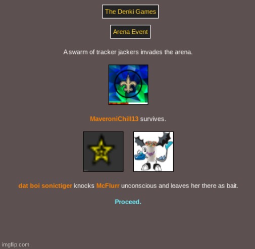 AE || Yay! McFlurr finally dies! That's what you get for killing Mina | made w/ Imgflip meme maker