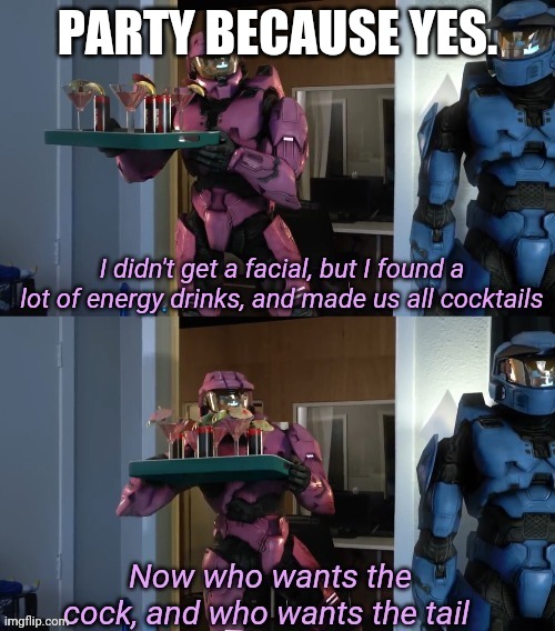 PARTY BECAUSE YES. | made w/ Imgflip meme maker