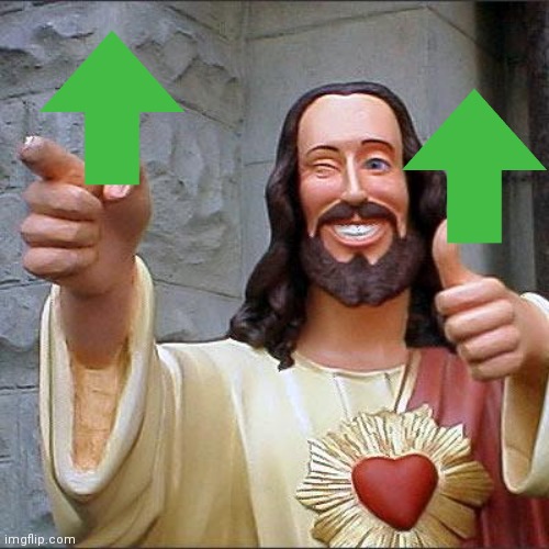 Buddy Christ Meme | image tagged in memes,buddy christ | made w/ Imgflip meme maker