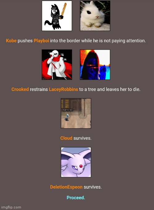Arena Event ||Can y'all stop killing each other for 5 seconds|| | made w/ Imgflip meme maker