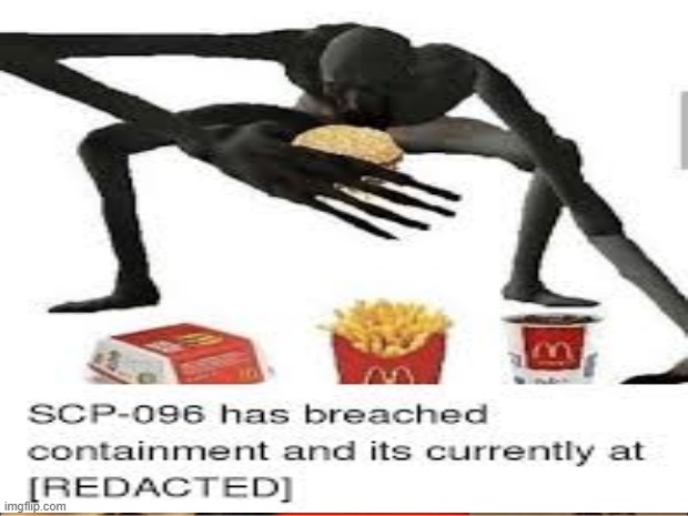 096 | image tagged in scp,memes,mcdonalds | made w/ Imgflip meme maker