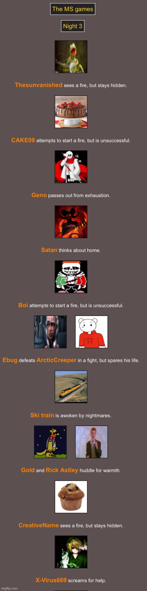Night 3 1 | made w/ Imgflip meme maker