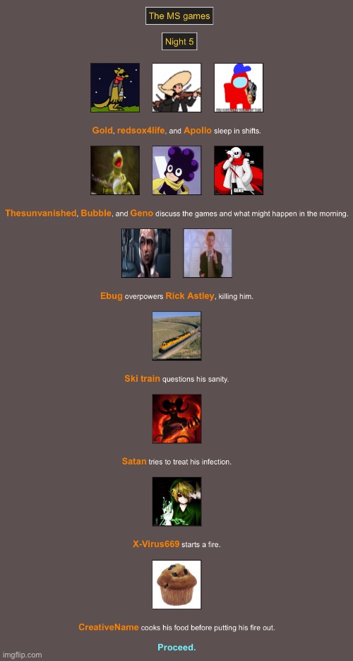 Night 5 | made w/ Imgflip meme maker