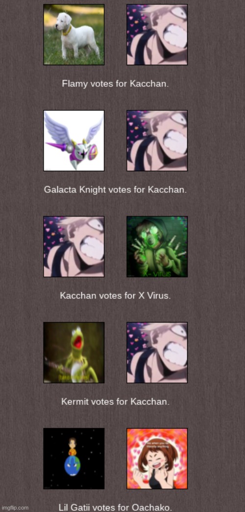 Trail 1 (2) Kacchan looking kind sus | made w/ Imgflip meme maker