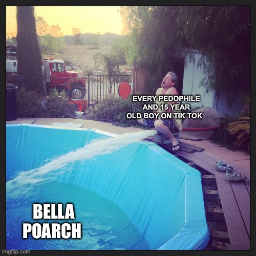 EVERY PEDOPHILE AND 15 YEAR OLD BOY ON TIK TOK; BELLA POARCH | image tagged in tik tok,memes,funny,so true memes | made w/ Imgflip meme maker