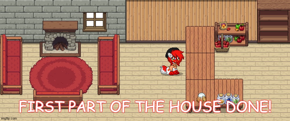 Oh yeah boissss | FIRST PART OF THE HOUSE DONE! | made w/ Imgflip meme maker