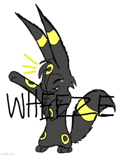 Laughing Umbreon | image tagged in laughing umbreon | made w/ Imgflip meme maker