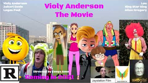 Violy Anderson The Movie Blank Meme Template