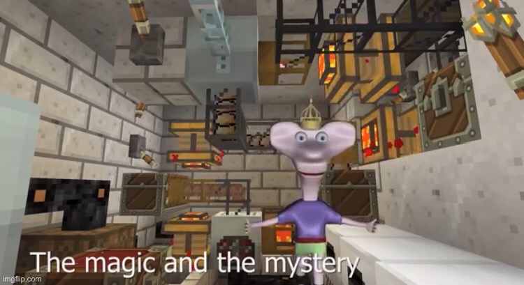 High Quality The Magic And The Mystery Blank Meme Template