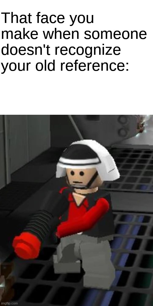 This man is the ultimate madlad. | That face you make when someone doesn't recognize your old reference: | image tagged in blank white template,rebel friend,the complete saga,lego star wars | made w/ Imgflip meme maker