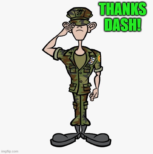 THANKS DASH! | made w/ Imgflip meme maker