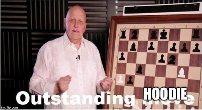 Outstanding Move | HOODIE | image tagged in outstanding move | made w/ Imgflip meme maker