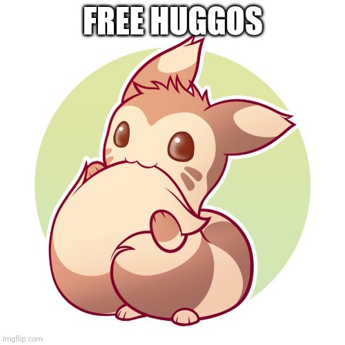 Cute ferret | FREE HUGGOS | image tagged in cute ferret | made w/ Imgflip meme maker