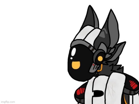 GLaDOS as a protogen | image tagged in protogen,portal,portal 2,glados,furry,owo | made w/ Imgflip meme maker