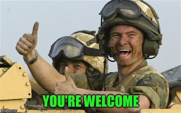 YOU'RE WELCOME | made w/ Imgflip meme maker