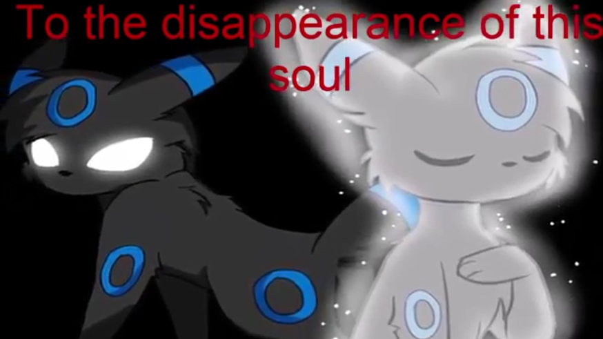High Quality Umbreon to the disappearance of this soul Blank Meme Template