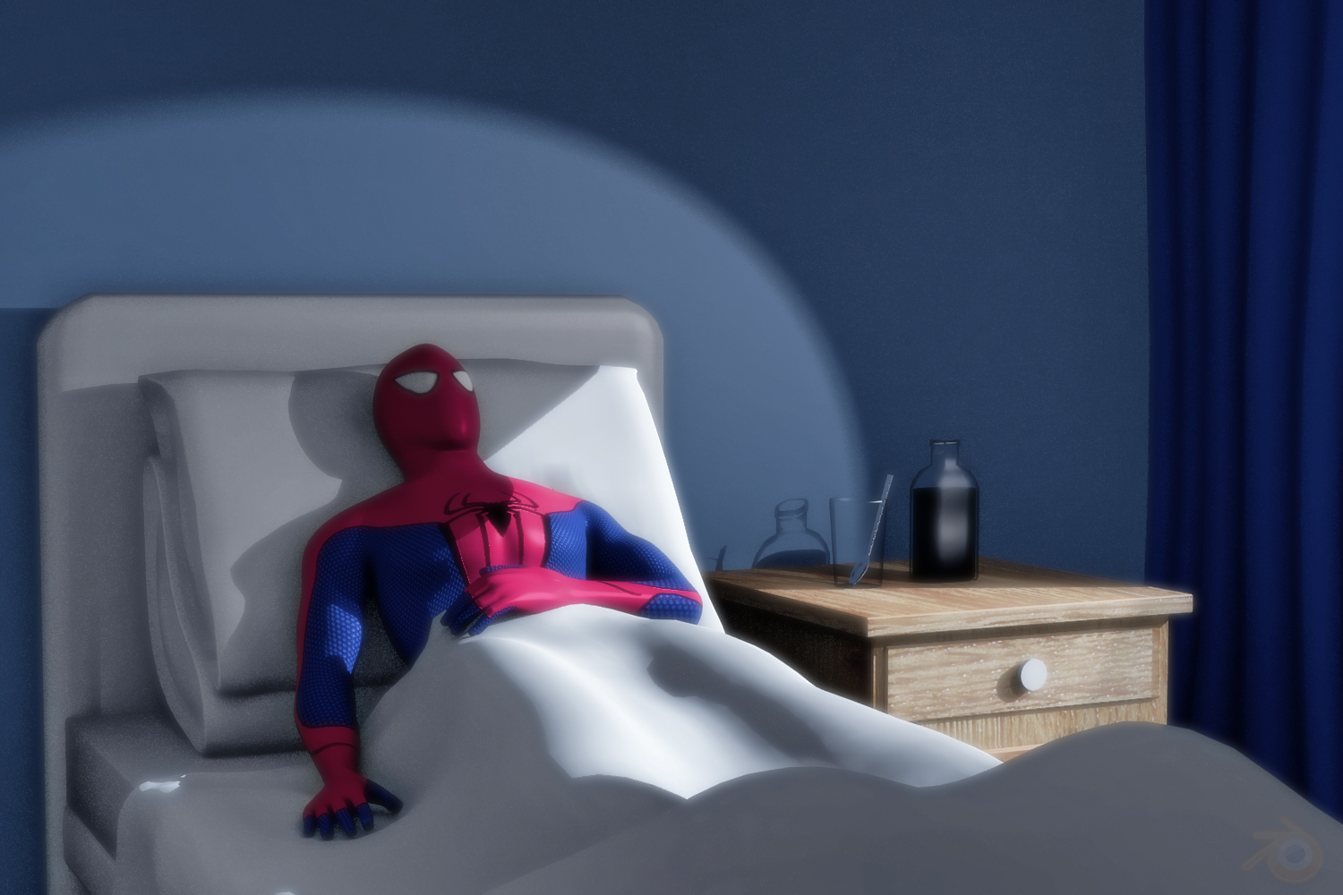 Spiderman Hospital Blank Meme Template