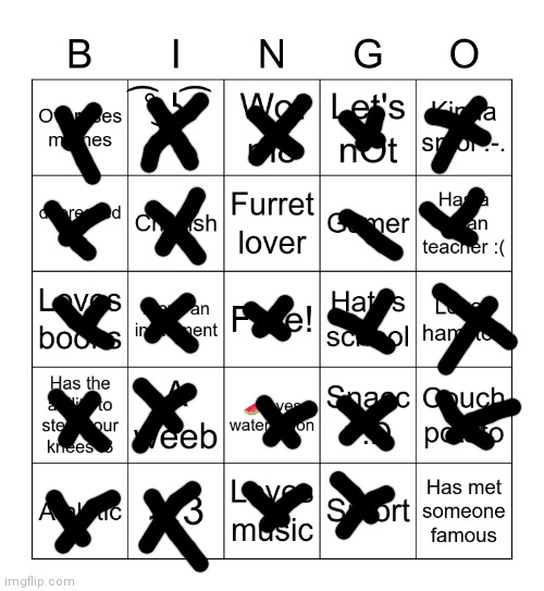 Bingo | image tagged in blake2oo9 bingo | made w/ Imgflip meme maker