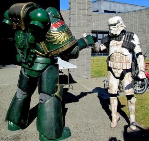 warhammer 40k star wars crossover