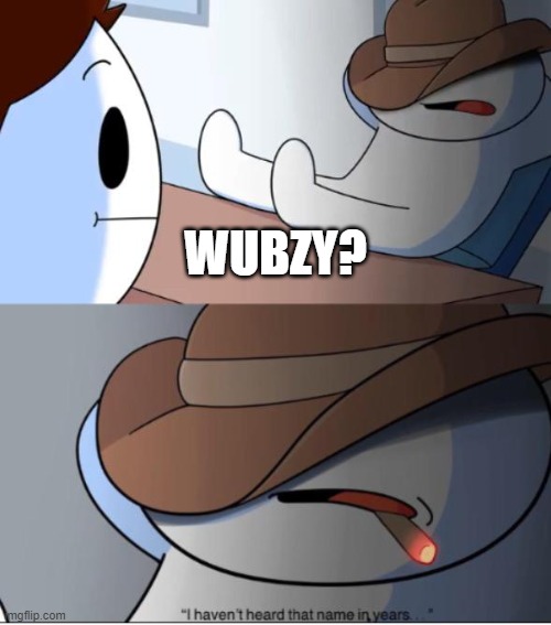 i haven't heard that name in years | WUBZY? | image tagged in i haven't heard that name in years | made w/ Imgflip meme maker