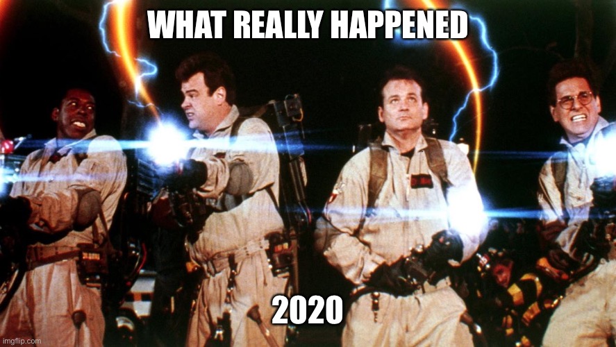 2020 Don’t Cross the streams | WHAT REALLY HAPPENED; 2020 | image tagged in don't cross the streams | made w/ Imgflip meme maker