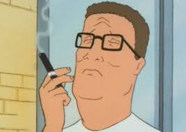 High Quality Vaping Hank Hill Blank Meme Template