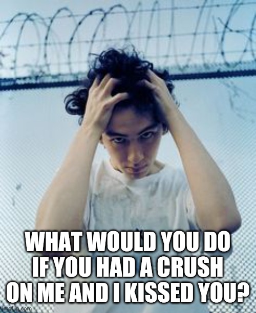 Sub Urban ye | WHAT WOULD YOU DO IF YOU HAD A CRUSH ON ME AND I KISSED YOU? | image tagged in sub urban ye | made w/ Imgflip meme maker