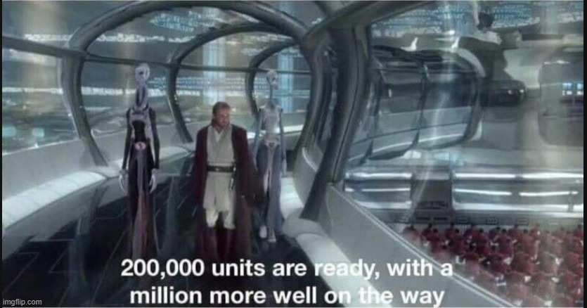 200,000 units are ready [clean template] | image tagged in 200 000 units are ready clean template | made w/ Imgflip meme maker
