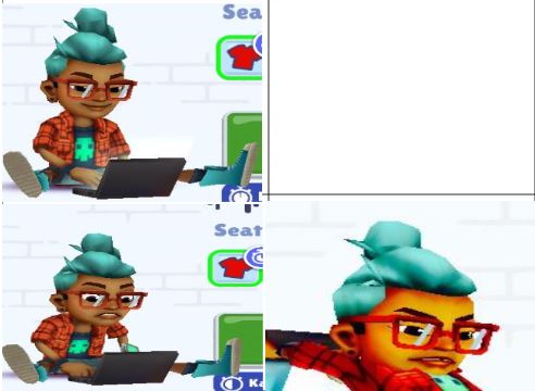 Andy raging at laptop Blank Meme Template